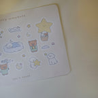 starry moments sticker sheet