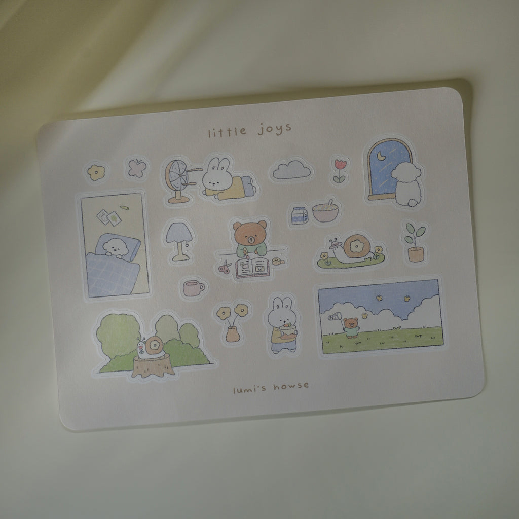 little joys sticker sheet
