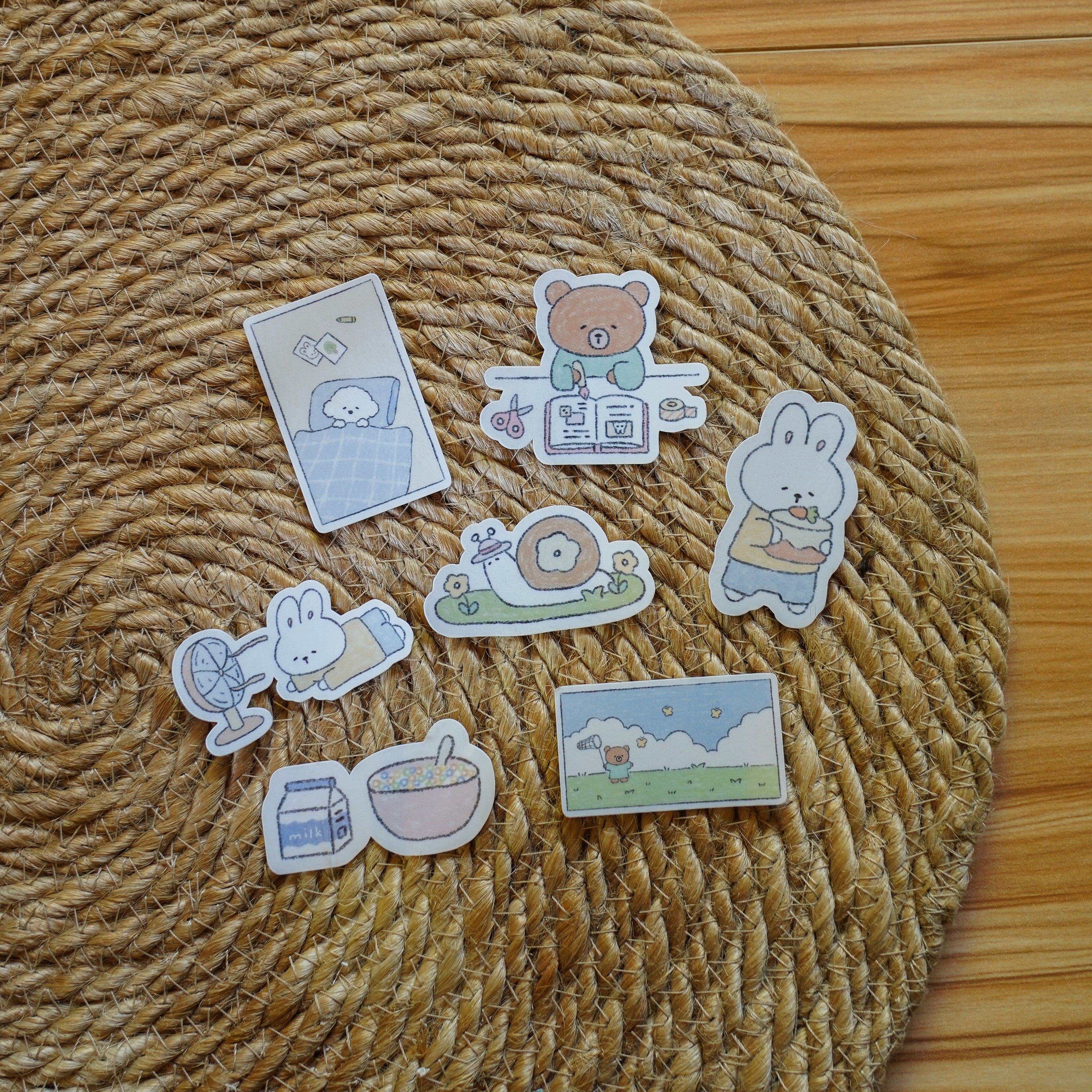 pack of joy vinyl stickers